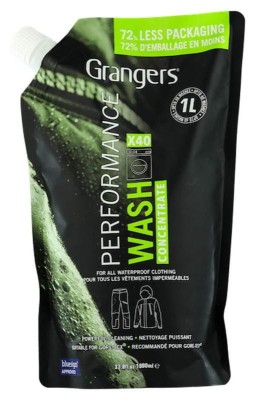 Płyn do prania odzieży turystycznej Granger's Performance Wash 1L koncentrat zapas/uzupełnienie