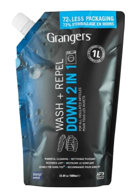 Płyn do prania i impregnacji puchu Granger's Down Wash&Repel 2in1 1l zapas/uzupełnienie