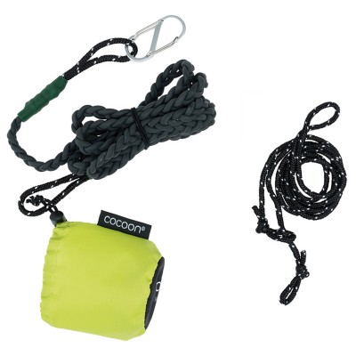 Linka na pranie kompaktowa turystyczna Cocoon Travel Clothesline charocoal-pine tree