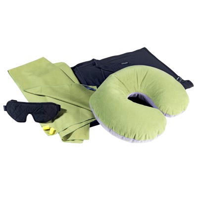 Zestaw podróżny powiększony Cocoon Travel Set - 5 pieces wasabi/black