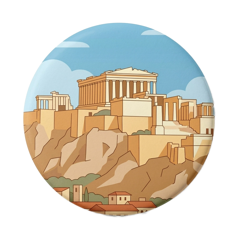 Przypinka turystyczna akropol atenski.webp