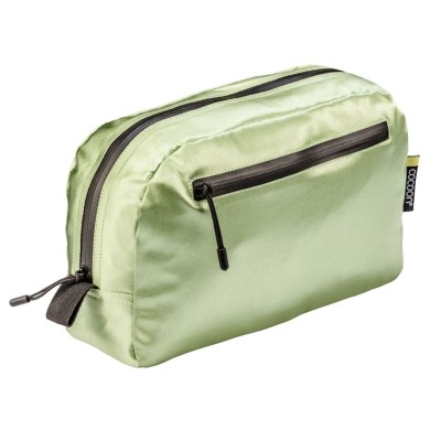 Kosmetyczka podróżna z jedwabiu Cocoon Toiletry Bag Silk light green