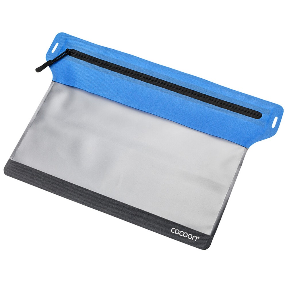 Etui na dokumenty Cocoon Zippered Flat Document Bag grey-blue L 32 x 25 cm
