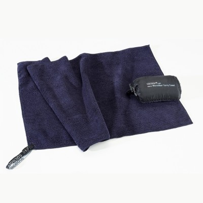 Ręcznik szybkoschnący frotte Cocoon Microfiber Towel Terry M 90 x 50 cm dolphin blue 