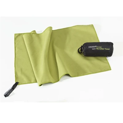 Ręcznik szybkoschnący z mikrofibry Cocoon Ultralight M 90 x 50 cm wasabi