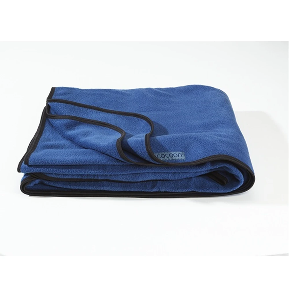 Koc z polaru Cocoon Fleece Blanket 200 x 160 cm blue pacific