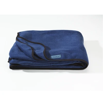 Koc z polaru Cocoon Fleece Blanket 200 x 160 cm deep blue
