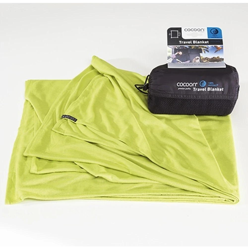 Koc kompaktowy podróżny Cocoon Travel Blanket Coolmax 180 x 140 cm tree frog