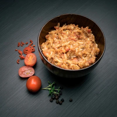 Liofilizat obiadowy Real Turmat Szarpana wieprzowina z ryżem 500 g