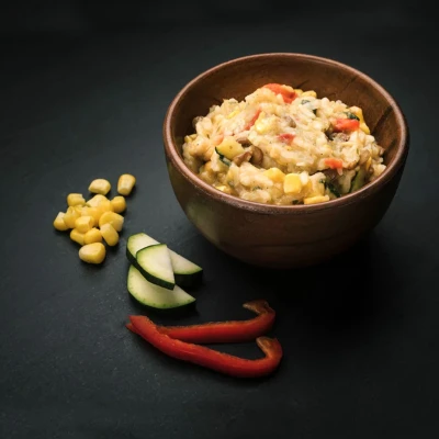 Liofilizat obiadowy Real Turmat Gulasz z cukinii i kukurydzy 460 g