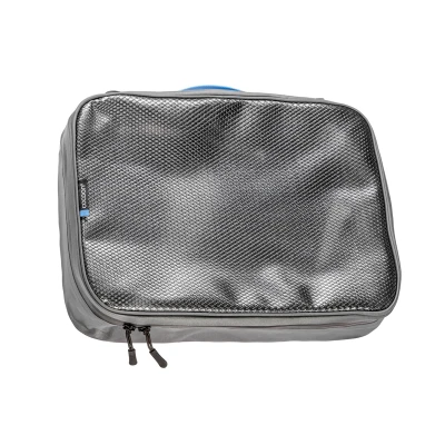Organizer podróżny z siatką Cocoon Packing Cube Laminated Net Top grey-black L 35 x 26 x 8 cm