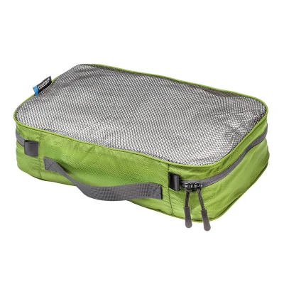 Organizer podróżny z siatką Cocoon Packing Cube Ultralight olive green M 28 x 18 x 8 cm
