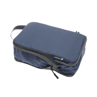 Organizer podróżny z kompresją Cocoon Squeezer Compression Packing Cube galaxy blue L 36 x 26 x 8 (2,5) cm