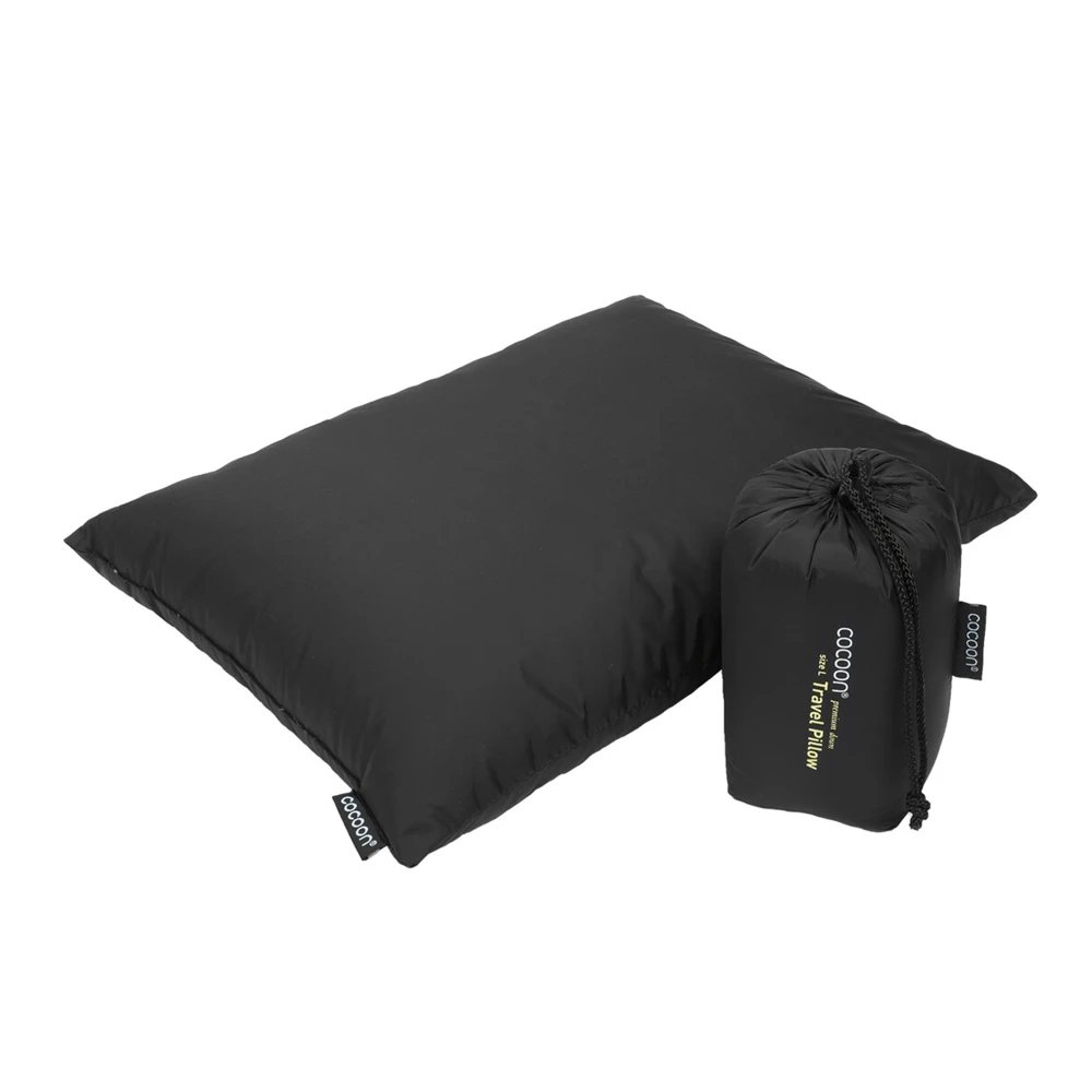 Poduszka podróżna Cocoon Down Travel Pillow charcoal