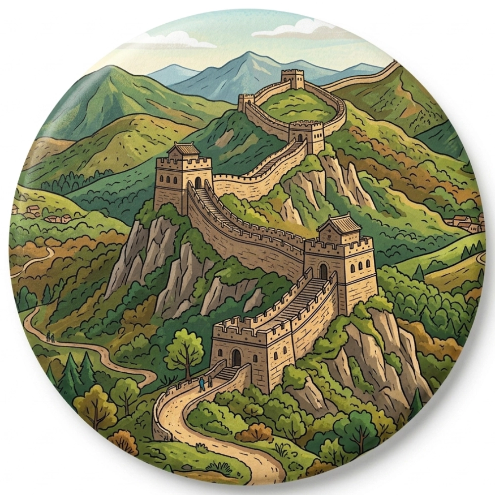 przypinka button wielki mur chinski.webp
