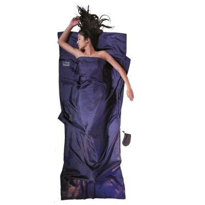 Wkładka podróżna jedwabna wzmacniana Cocoon TravelSheet Ripstop Silk tuareg