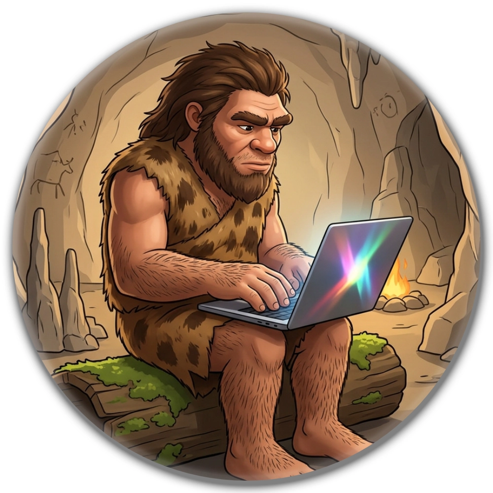przypinak pin neandertalczyk.webp