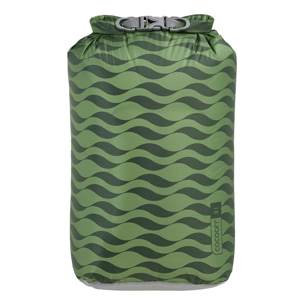 Worek wodoszczelny Cocoon Drybag Ultralight 8L green waves