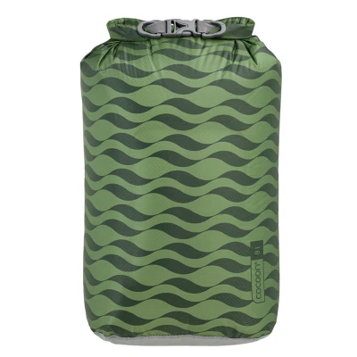 Worek wodoszczelny Cocoon Drybag Ultralight 8L green waves