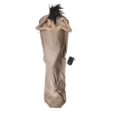 Wkładka do śpiwora z organicznej bawełny Cocoon Organic Cotton earth