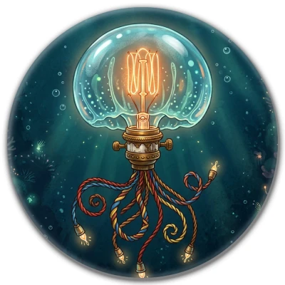 Przypinka pin Mohilo – Meduza: Głębinowy urok 32mm