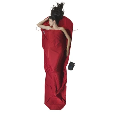 Wkładka do śpiwora Cocoon MummyLiner Microfiber cranberry