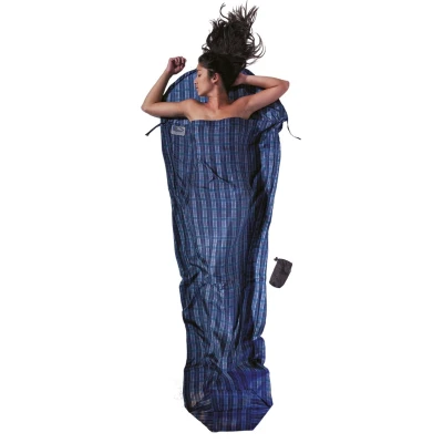 Wkładka do śpiwora Cocoon MummyLiner Silk checked silk