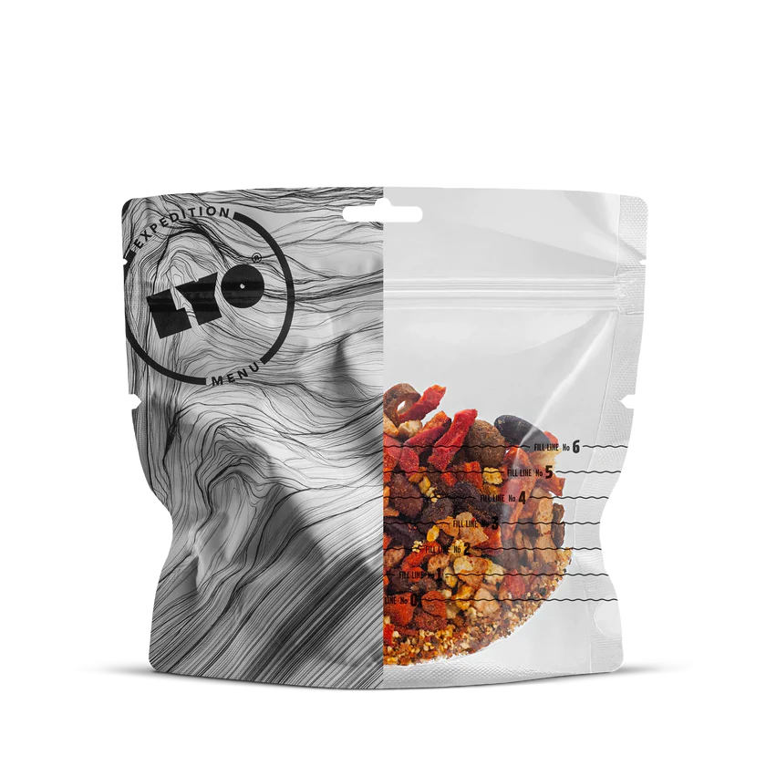 Liofilizat obiadowy wegański Lyofood EKO Chili sin carne 370g