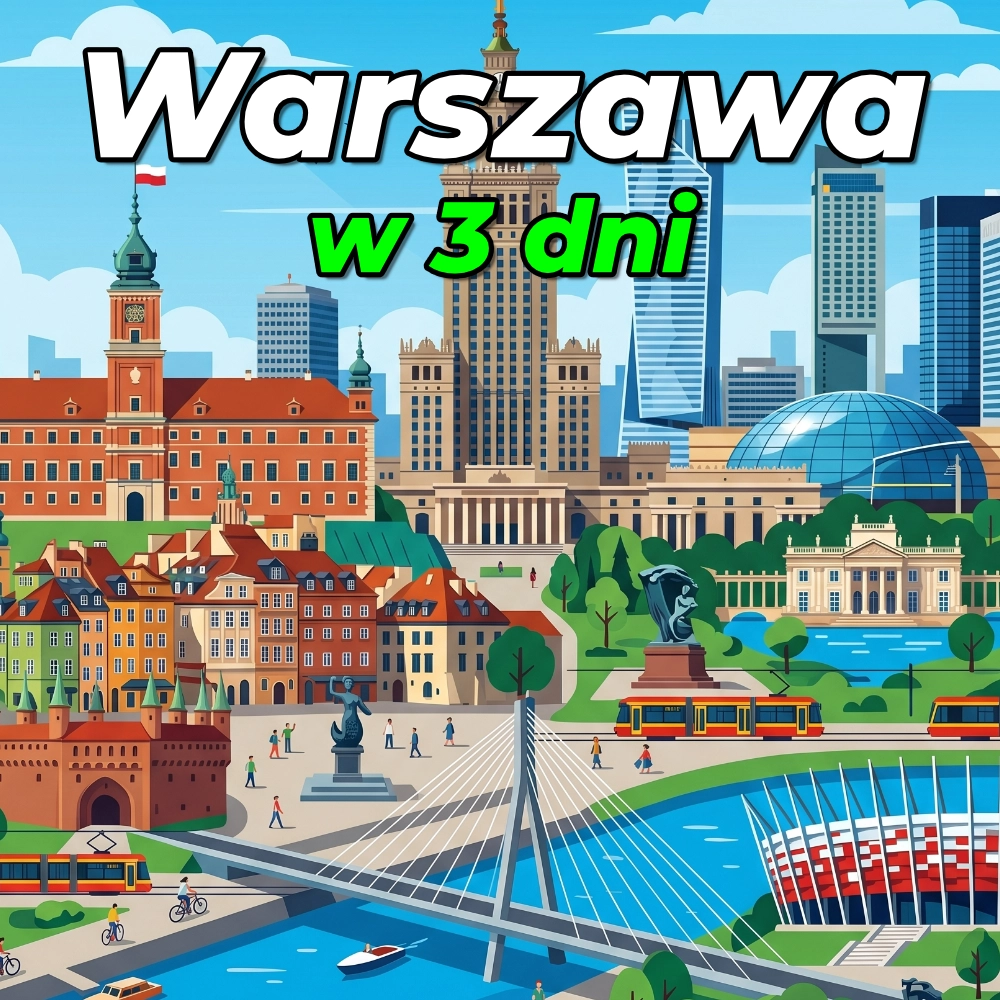 Warszawa w 3 dni praktyczny przewodnik po najważniejszych atrakcjach stolicy