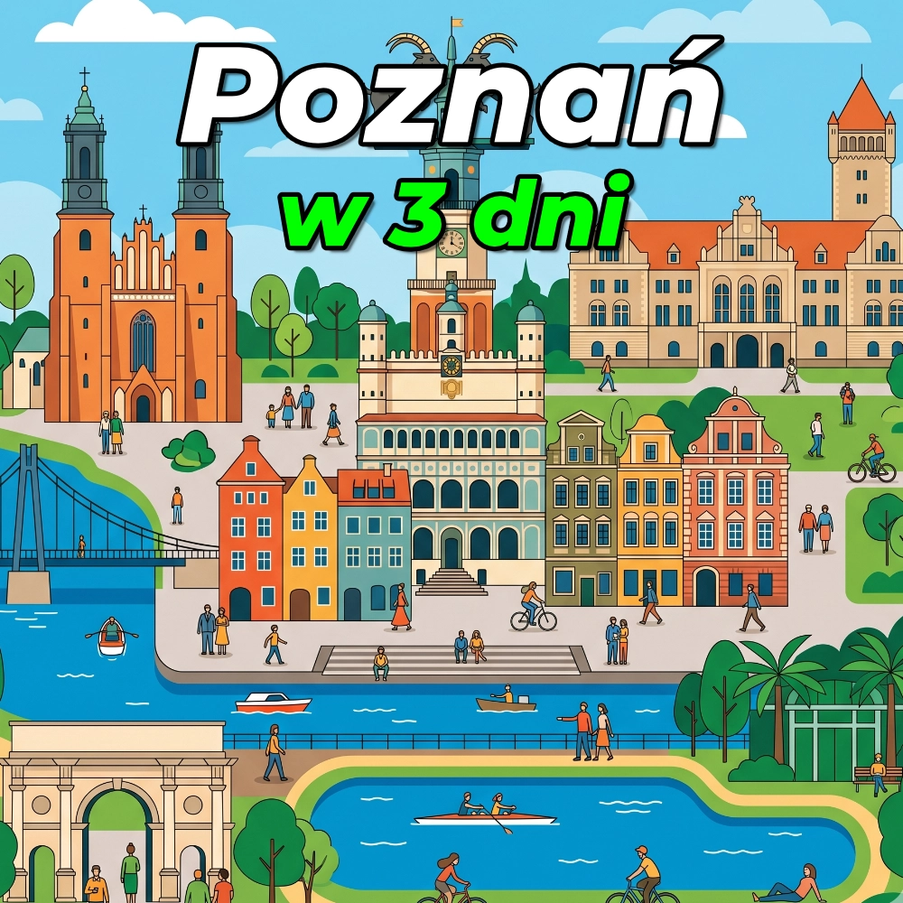 Poznań w 3 dni: Przewodnik po mieście rogali i koziołków