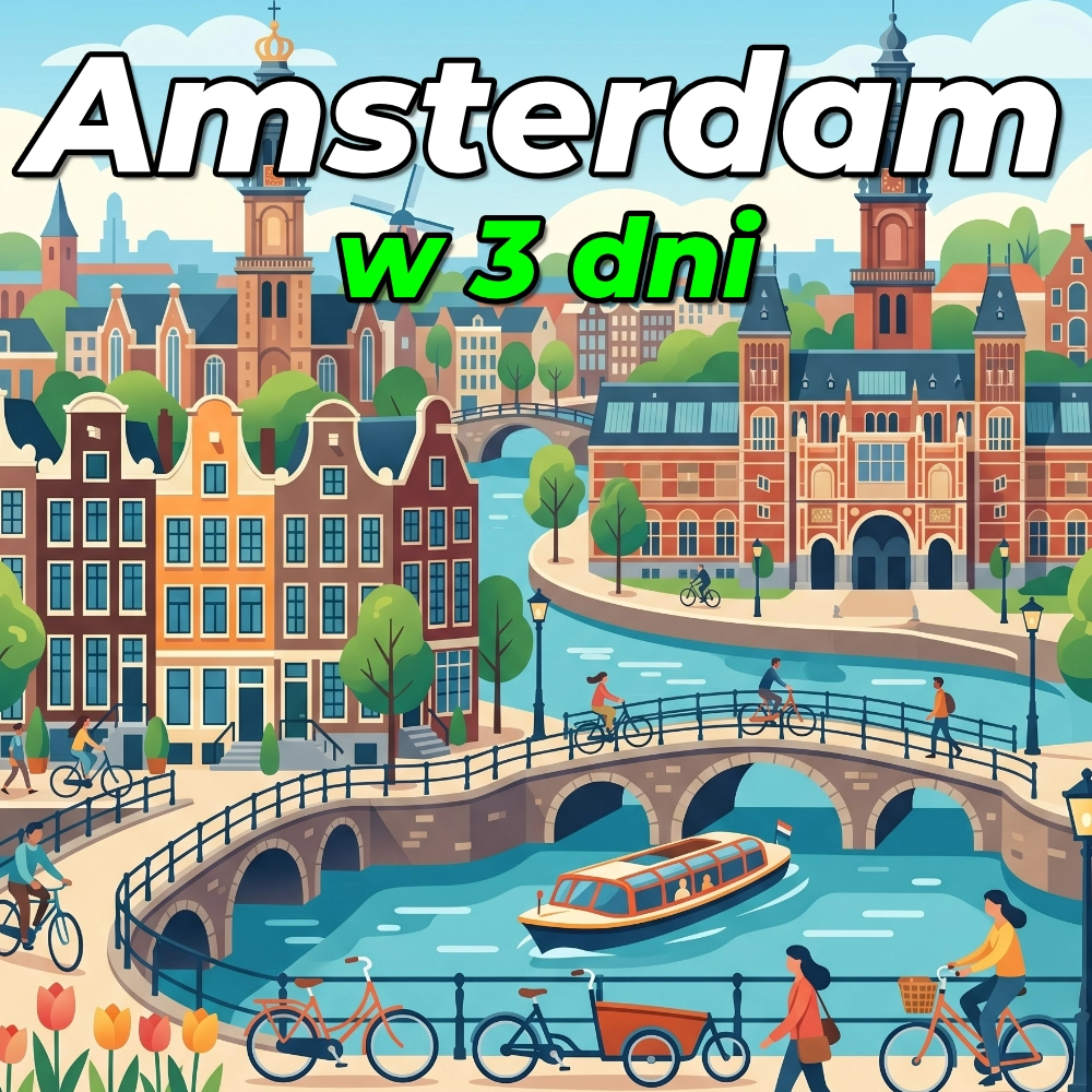 Amsterdam w 3 dni – Twój kompletny przewodnik