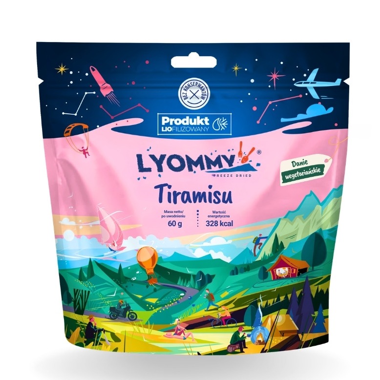 Liofilizat deser Lyommy Tiramisu 60g