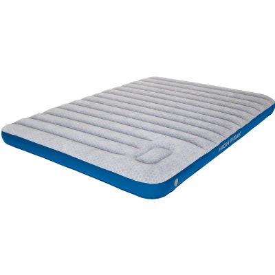 Materac welurowy dwuosobowy High Peak Cross Extra Long 40045 szary 