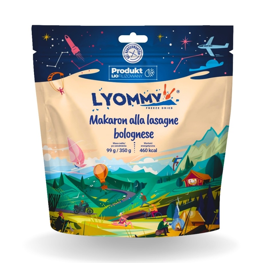 Liofilizat Lyommy Makaron alla lasagne bolognese 350g