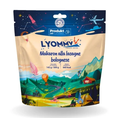 Liofilizat Lyommy Makaron alla lasagne bolognese 500g