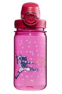 Butelka do wody dla dzieci Nalgene Tritan Sustain On-The-Fly 350 ml Pink Astronaut 