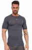 Koszulka termoaktywna męska Brubeck Active Merino SS1459M grafit