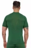 Koszulka termoaktywna męska Brubeck Active Merino SS1459M zielony