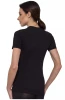 Koszulka termoaktywna damska Brubeck Active Merino SS1458W czarny