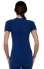 Koszulka termoaktywna damska Brubeck Active Merino SS1458W niebieski