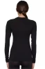 Koszulka termoaktywna damska Brubeck Active Merino LS1734W czarny