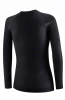Koszulka termoaktywna damska Brubeck Active Merino LS1734W czarny