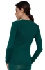 Koszulka termoaktywna damska Brubeck Active Merino LS1734W zielony