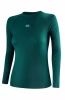 Koszulka termoaktywna damska Brubeck Active Merino LS1734W zielony