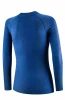 Koszulka termoaktywna damska Brubeck Active Merino LS1734W niebieski