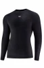 Koszulka termoaktywna męska Brubeck Active Merino LS1734W czarny