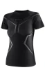 Koszulka termoaktywna damska Brubeck Dry SS1465W czarny/grafit