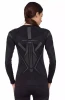 Bluza damska Brubeck Dry LS1736W czarny/grafit