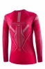 Bluza damska Brubeck Dry LS1736W malinowy/szary