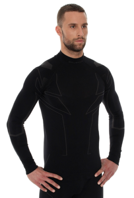 Bluza męska Brubeck Cooler LS11800 czarny